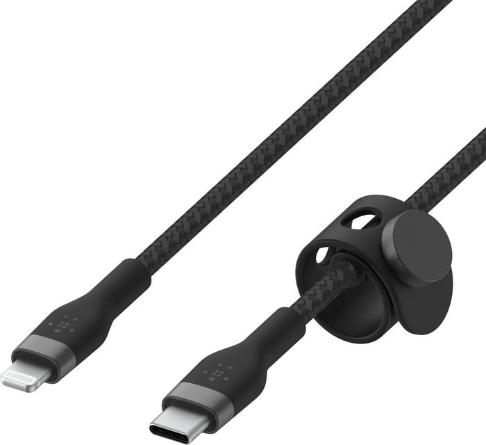 Belkin BoostCharge Pro Flex USB-C to Lightning Cable 1M - Black additional product image
