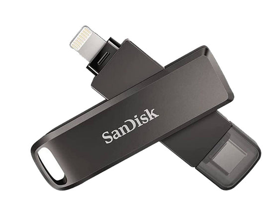 Sandsik Ixpand Flash Drive Luxe 128GB power bank product photo