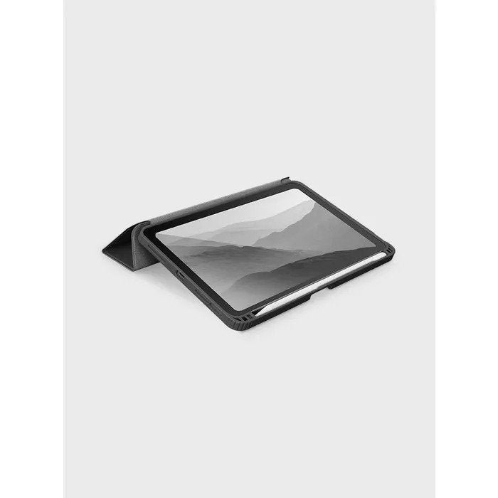 Uniq iPad Mini 2021 case Transforma Antimicrobial charcoal gray
