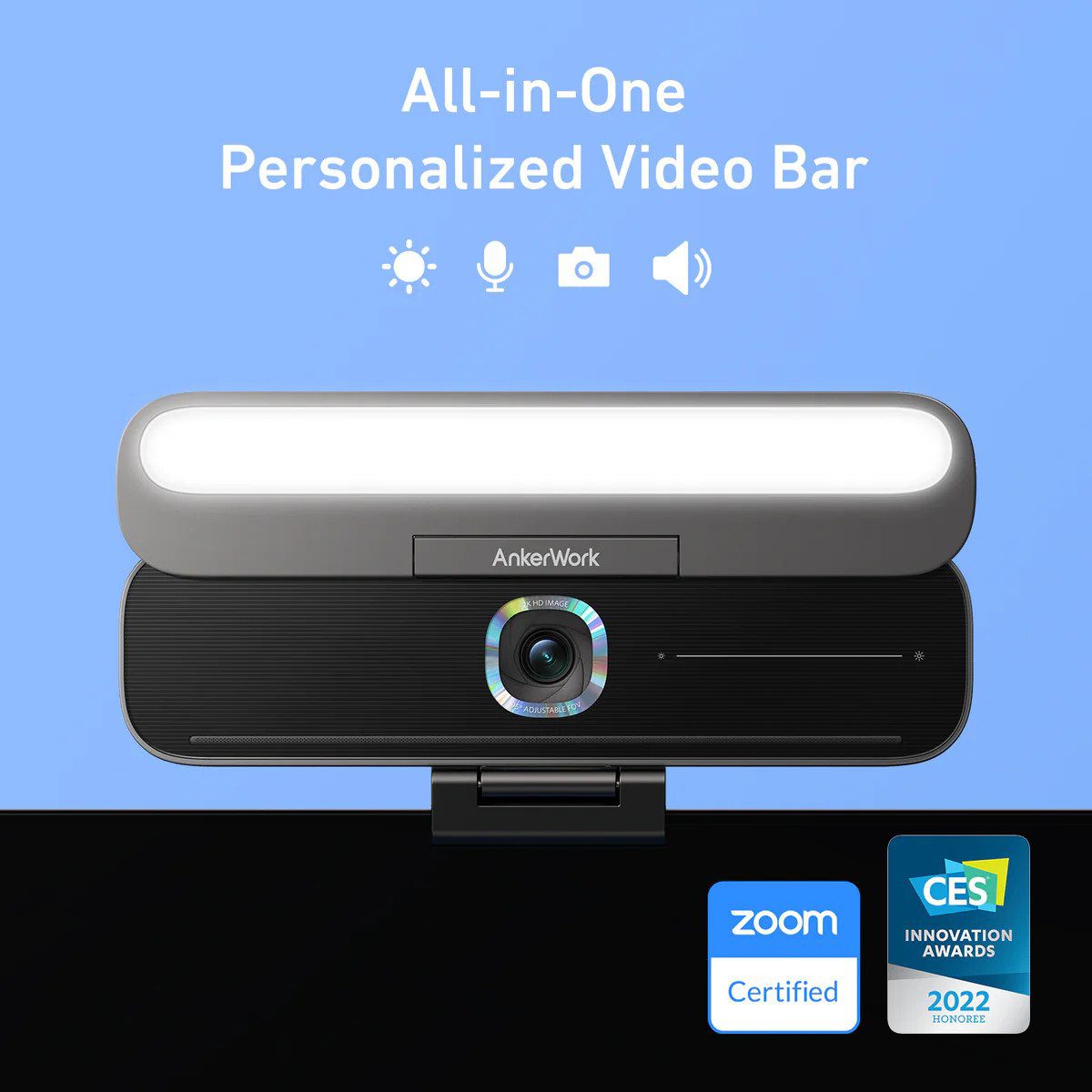 Anker Work B600 Video Bar Webcam additional product image