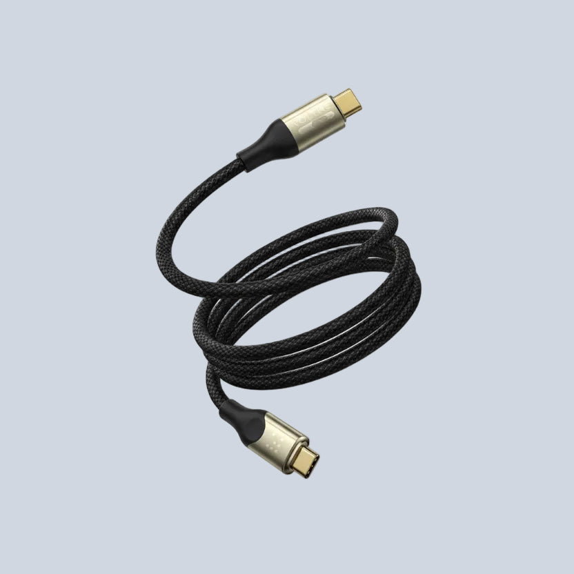 Voltme Powerlink Utron Series USB 4 0 Cable - Type-C to Type-C 1 2M - Black product photo