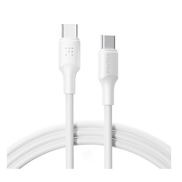Voltme Powerlink EDC Series Type-C to Type-C Cable 60W PD 3M - White