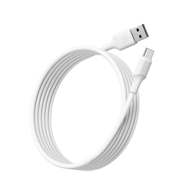 Voltme Powerlink EDC Series USB-A to Type-C Cable 60W PD 2M - White