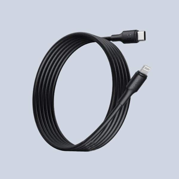 Voltme Powerlink EDC Series Type-C To Lightning Cable - 30W PD 3M - Black