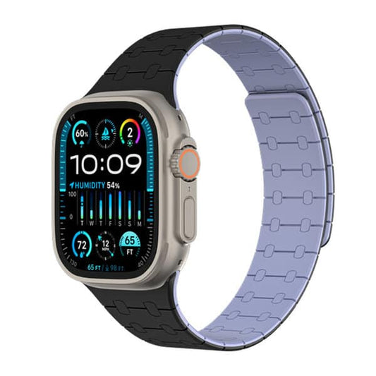 AmazingThing Smoothie Sport Band for Apple Watch 45 49 MM Black