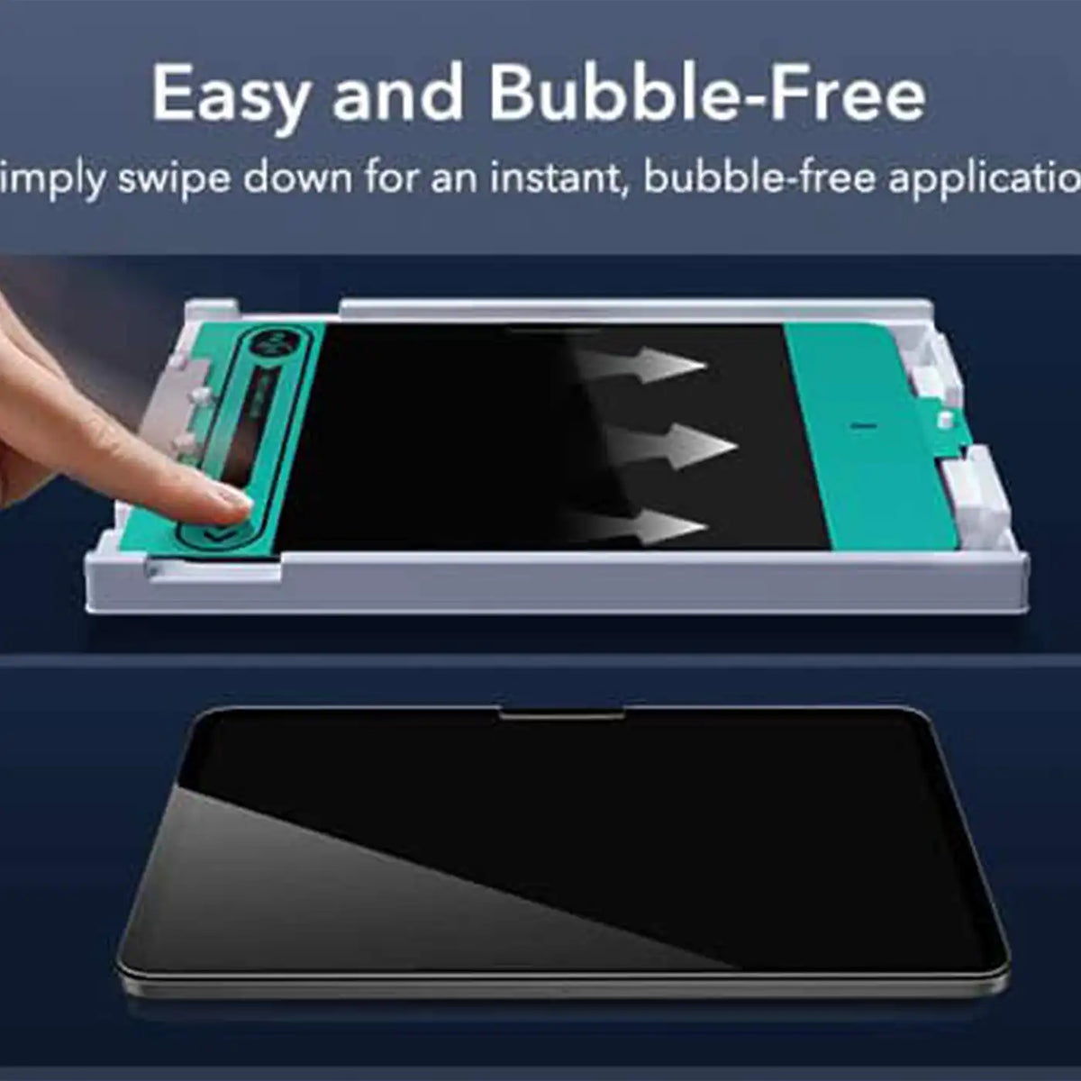 ESR iPad Pro 11 (2024) Tempered-Glass Screen Protector Clear 1Pack