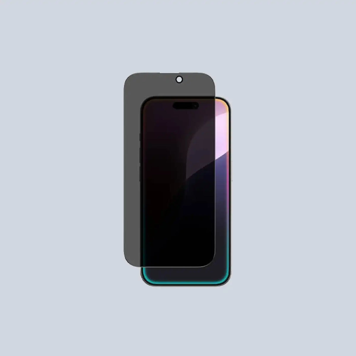 AmazingThing iPhone 16 PRO MAX 6.9 2.75D FULLY COVERED DUST FILTER TITAN PRIVACY GLASS