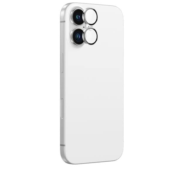 AmazingThing iPhone 16 6 1 16 PLUS 6 7 CRYSTAL LENS GLASS- SIlver