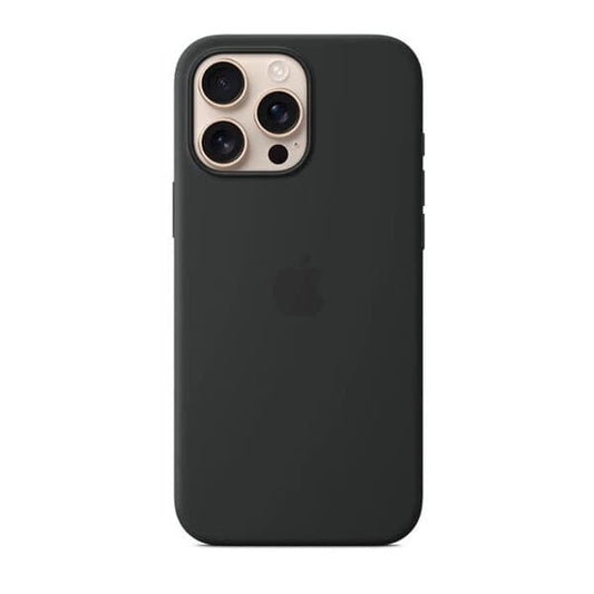 iPhone 16 Pro Silicone Case with MagSafe- Black