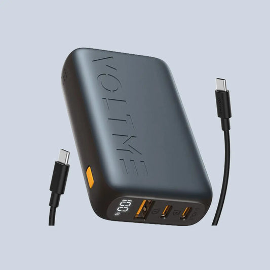 Voltme Hypercore 10K Trio Ultra-Compact 35W Power Bank - Deep Blue product photo