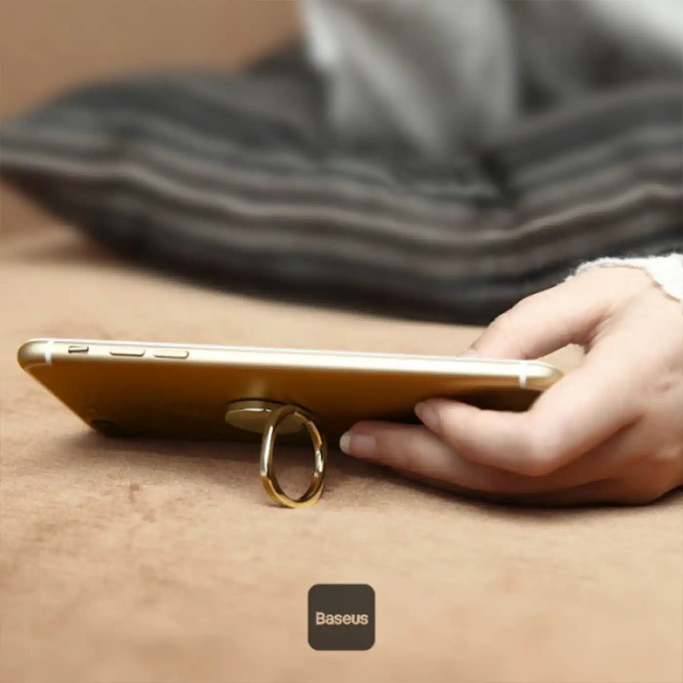 Baseus Privity Ring Bracket  - Gold