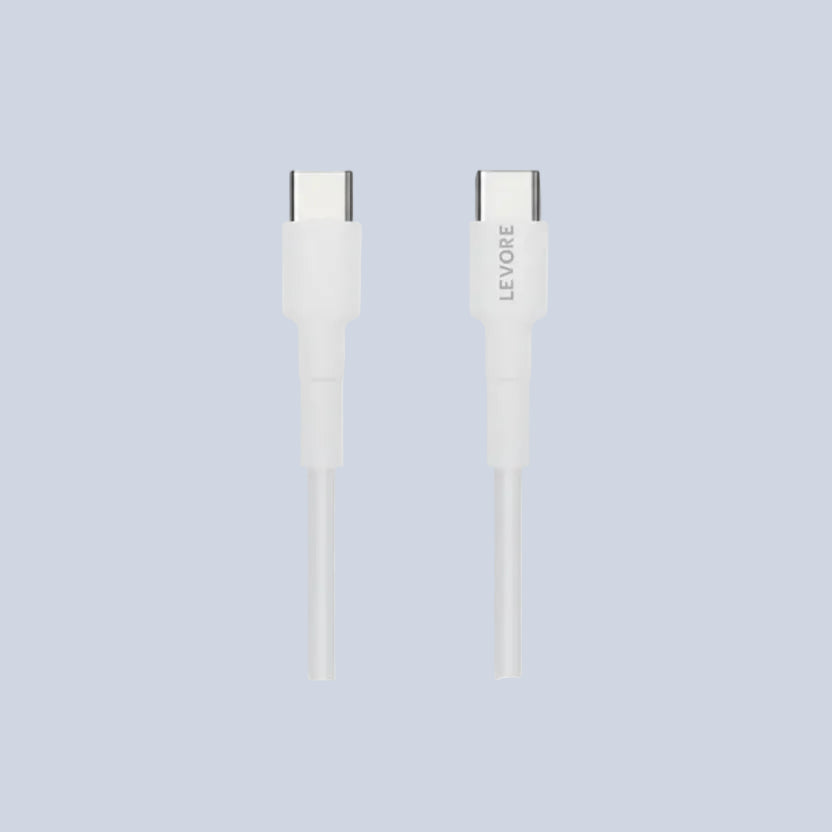 Levore USBC to USBC Cable 1 0M White LC5311-WH