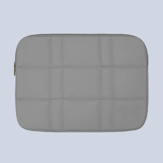 AmazingThing Glamour PuffyPouch for Macbook -Ash