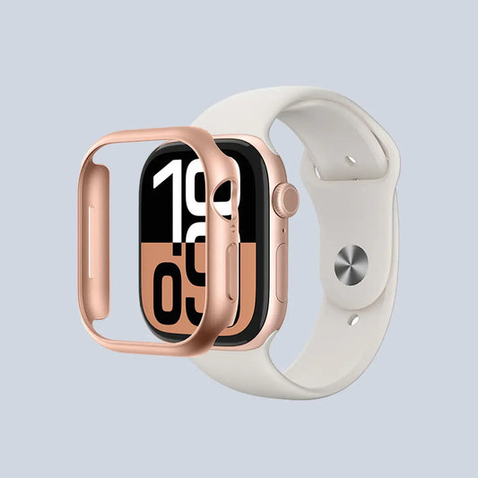 AmazingThing Apple Watch Series 10 46MM Minimal Framelite Case- Rose Gold product photo