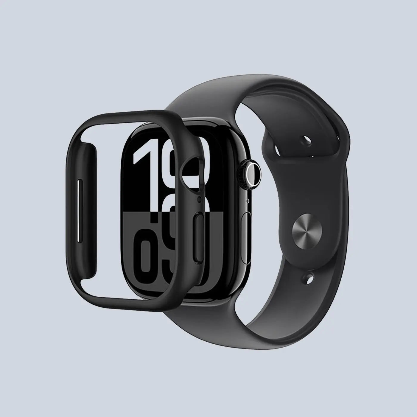 AmazingThing Minimal Case Apple Watch 46mm - Black product photo