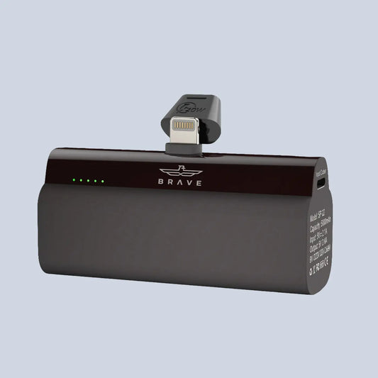 Brave Power Bank Plug On-L 5000mAh +20w Lightning PD Output product photo