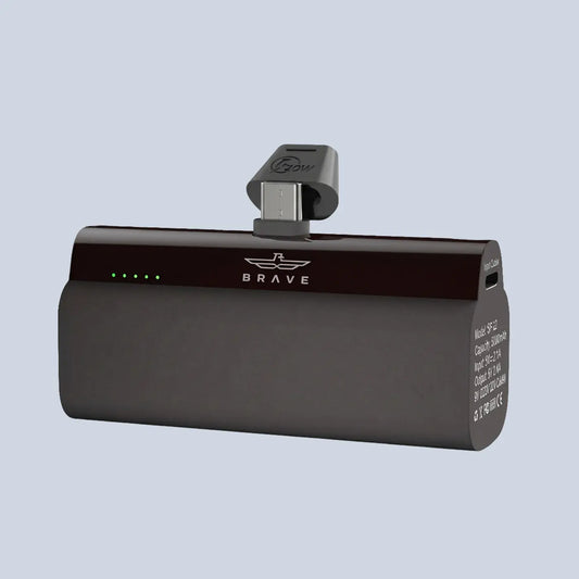 Brave Power Bank Plug On-L 5000mAh +20w Type-C Output product photo