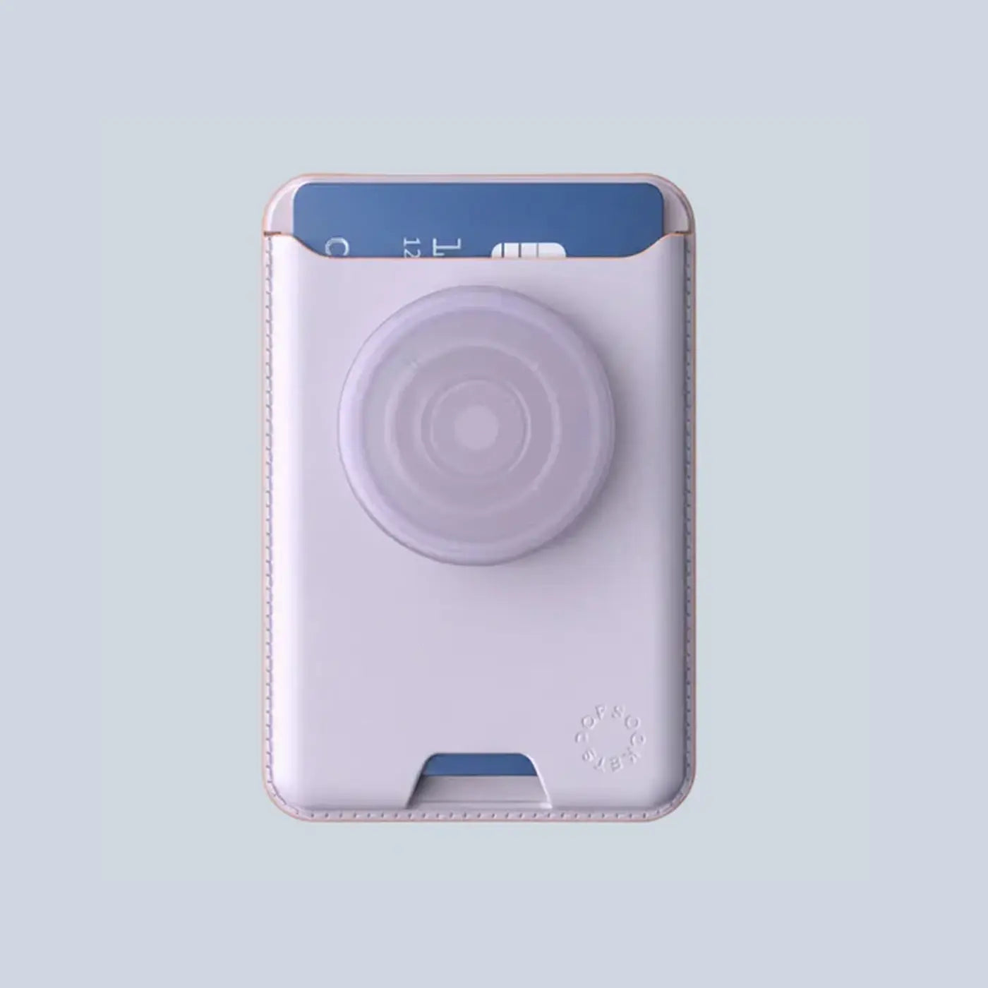 PopSockets Softgoods PopWallet+ for MagSafe-Pale Lavender product photo