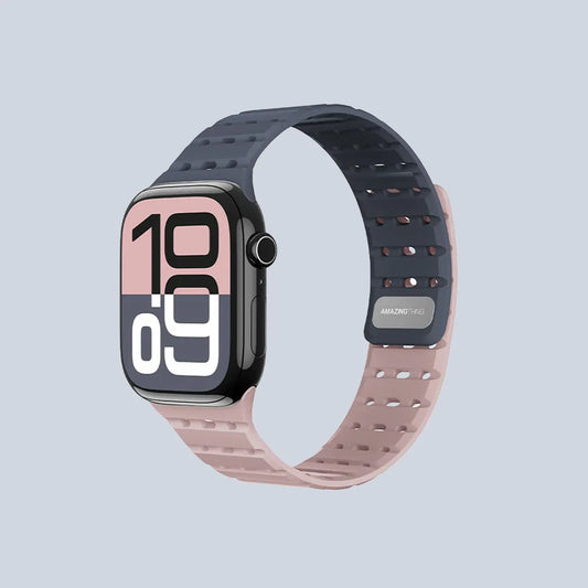 AmazingThing Omni Veroflex Watch Band Apple Watch - Pink & Grey product photo
