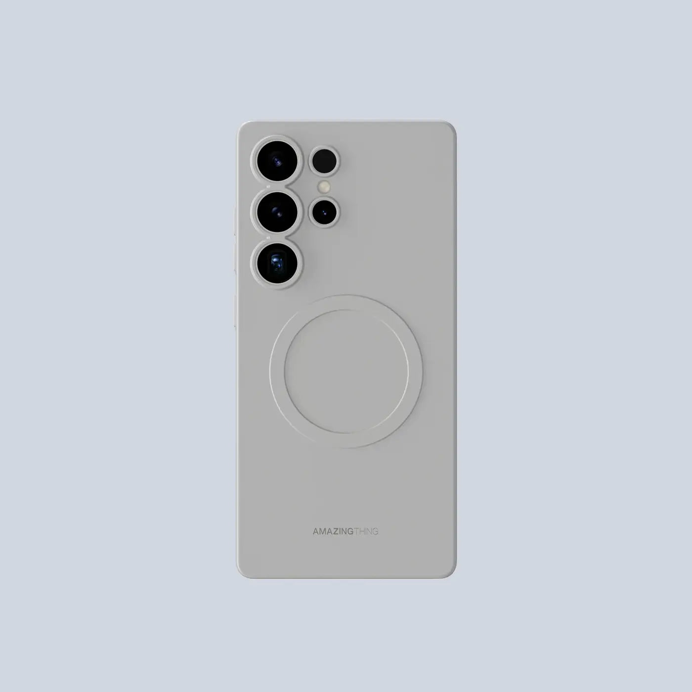 AmazingThing Minimal Mag Air Galaxy S25 Ultra Titanium Grey Case product photo