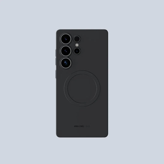 AmazingThing Minimal Mag Air Galaxy S25 Ultra Black product photo