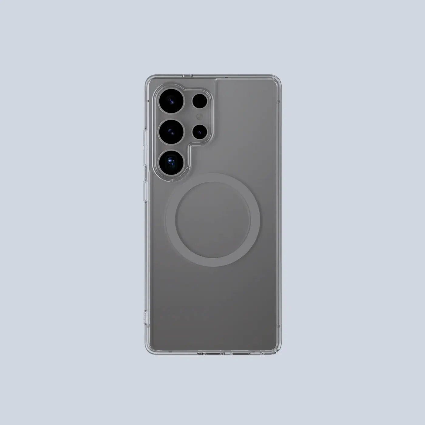 AmazingThing Minimal Mag Case Galaxy S25 Ultra Titan Grey Clear product photo