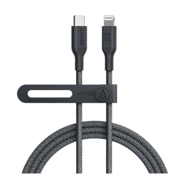 Anker PowerLine 542 USB-C to Lightning Bio-Nylon 1 8m 6ft -Black