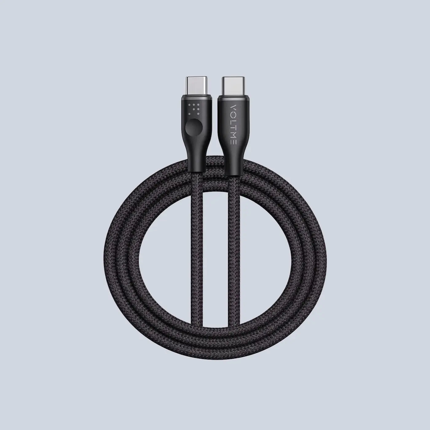Voltme Powerlink Rugg Cable Type C to Type C 3A 1M 60W Black product photo