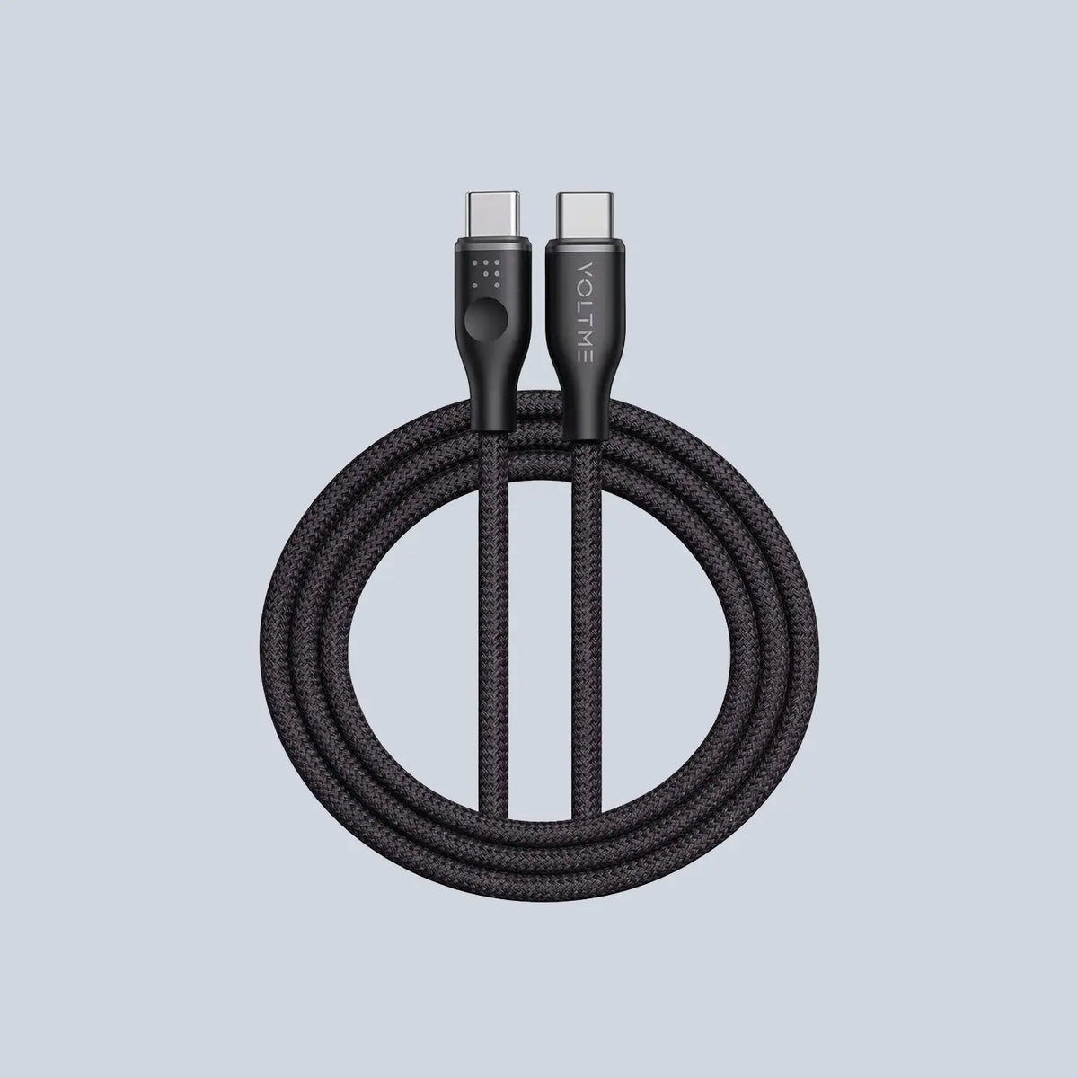 Voltme Powerlink Rugg Cable Type C to Type C 3A 1M 60W Black product photo