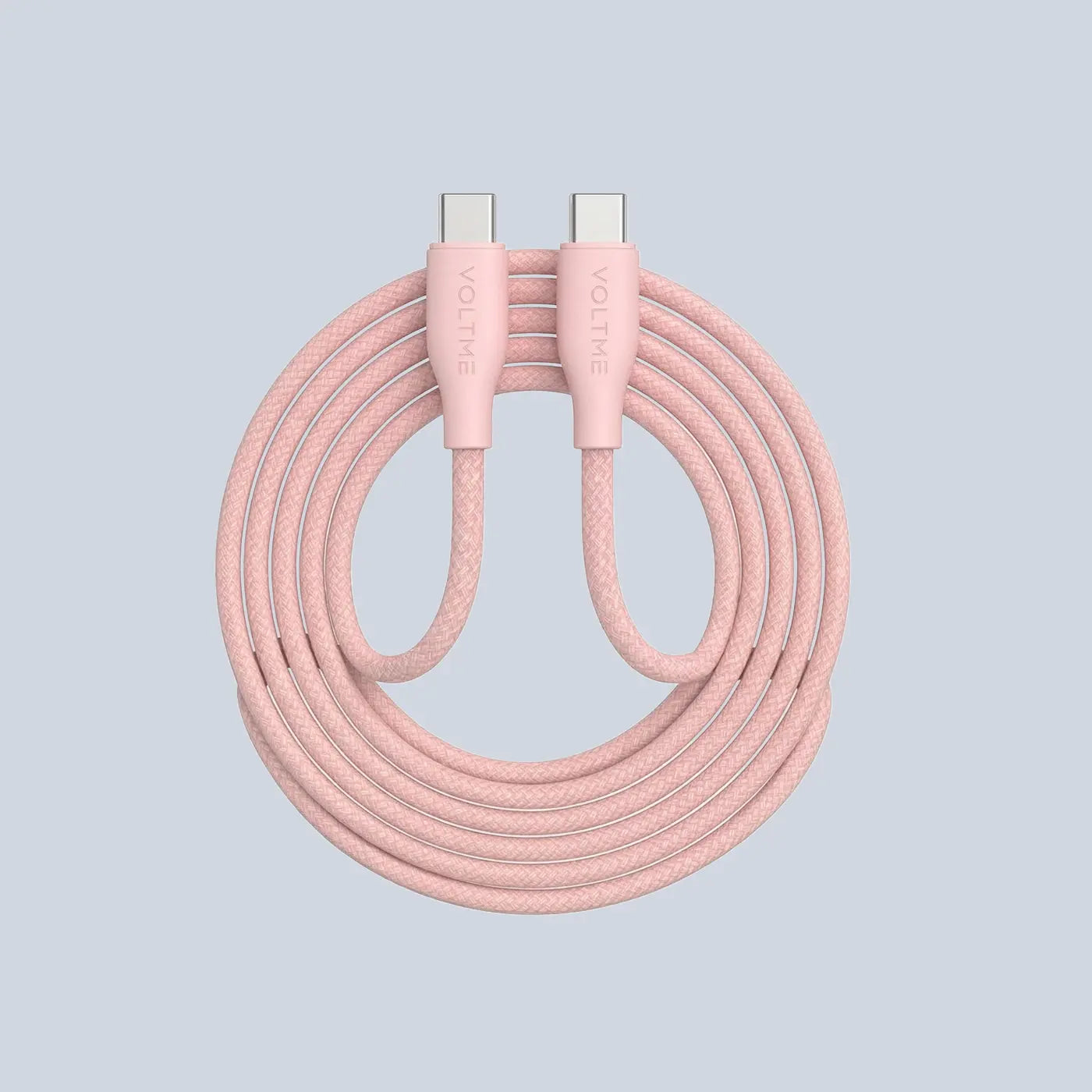 Voltme USB-C TO USB-C PowerLink RUGG Fast Charge Cable 3A 60W- Pink product photo