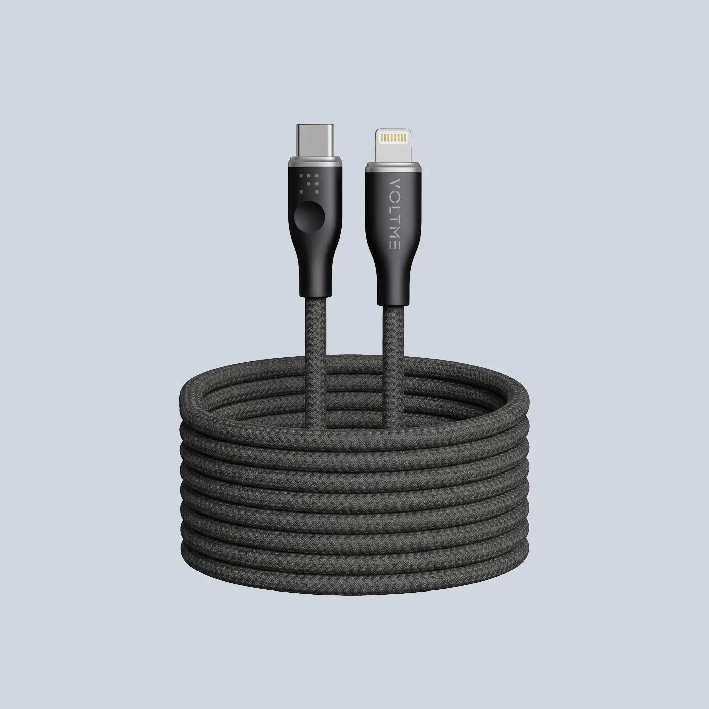 Voltme USB C to Lightning PowerLink Rugg 3A 30W - Black product photo