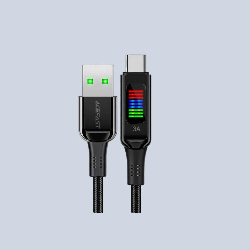 Acefast - C7-04 USB to Type-C Cable 60W 1 2m - Black product photo