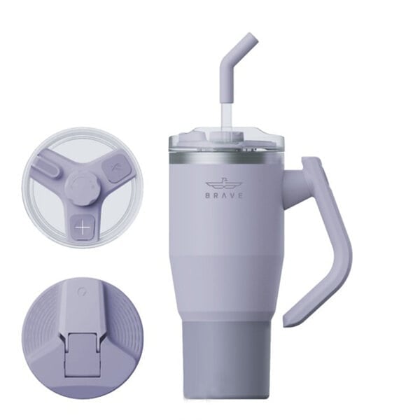 Brave Temp Guard Vacuum Insulated Travel Mug 950ml - Purple product photo