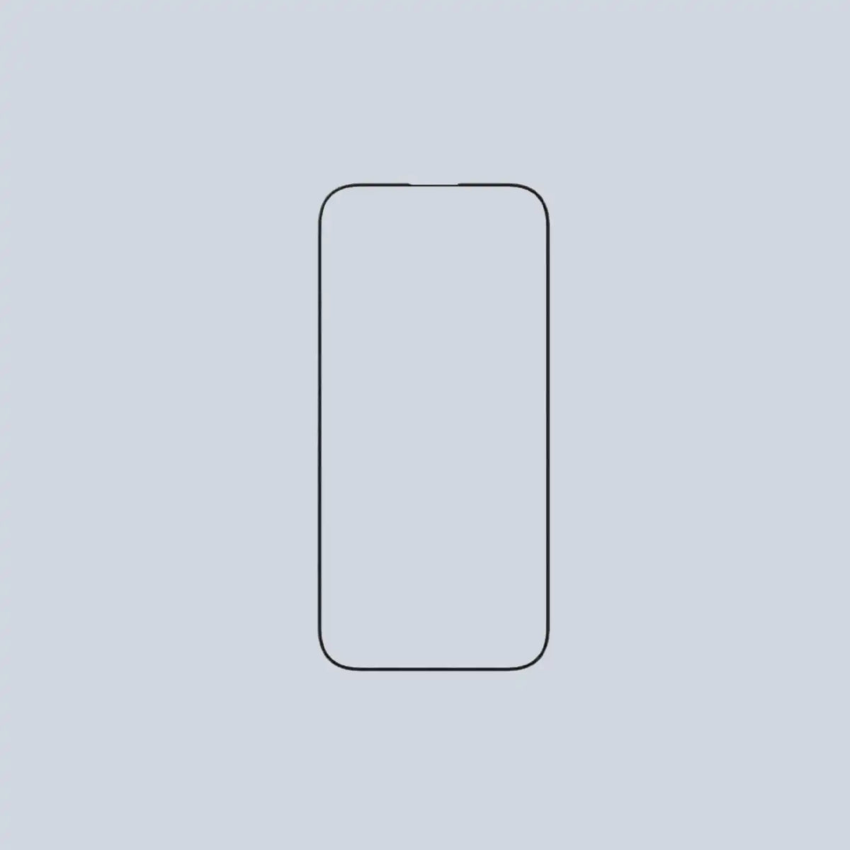 PanzerGlass iPhone 16 Pro Aluminium Frame Ultra-Wide Fit Screen Protector - 9H - Black Edge