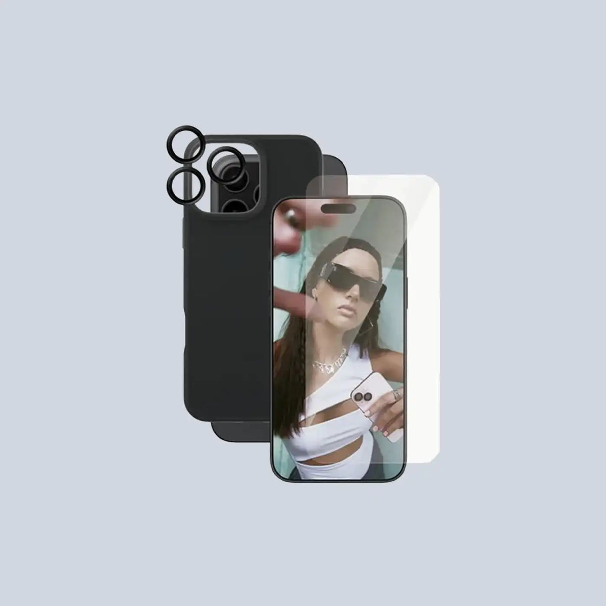 ⁦PanzerGlass iPhone 16 Pro Max CARE Fashion 3-in-1 Bundle⁩