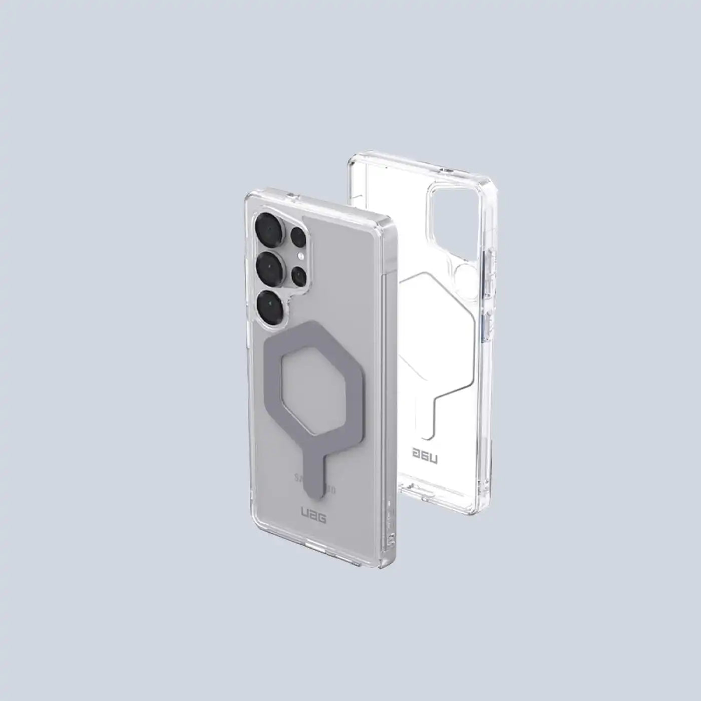UAG Samsung Galaxy S25 Ultra Case 6.8" Plyo Pro - Clear Ice/Silver