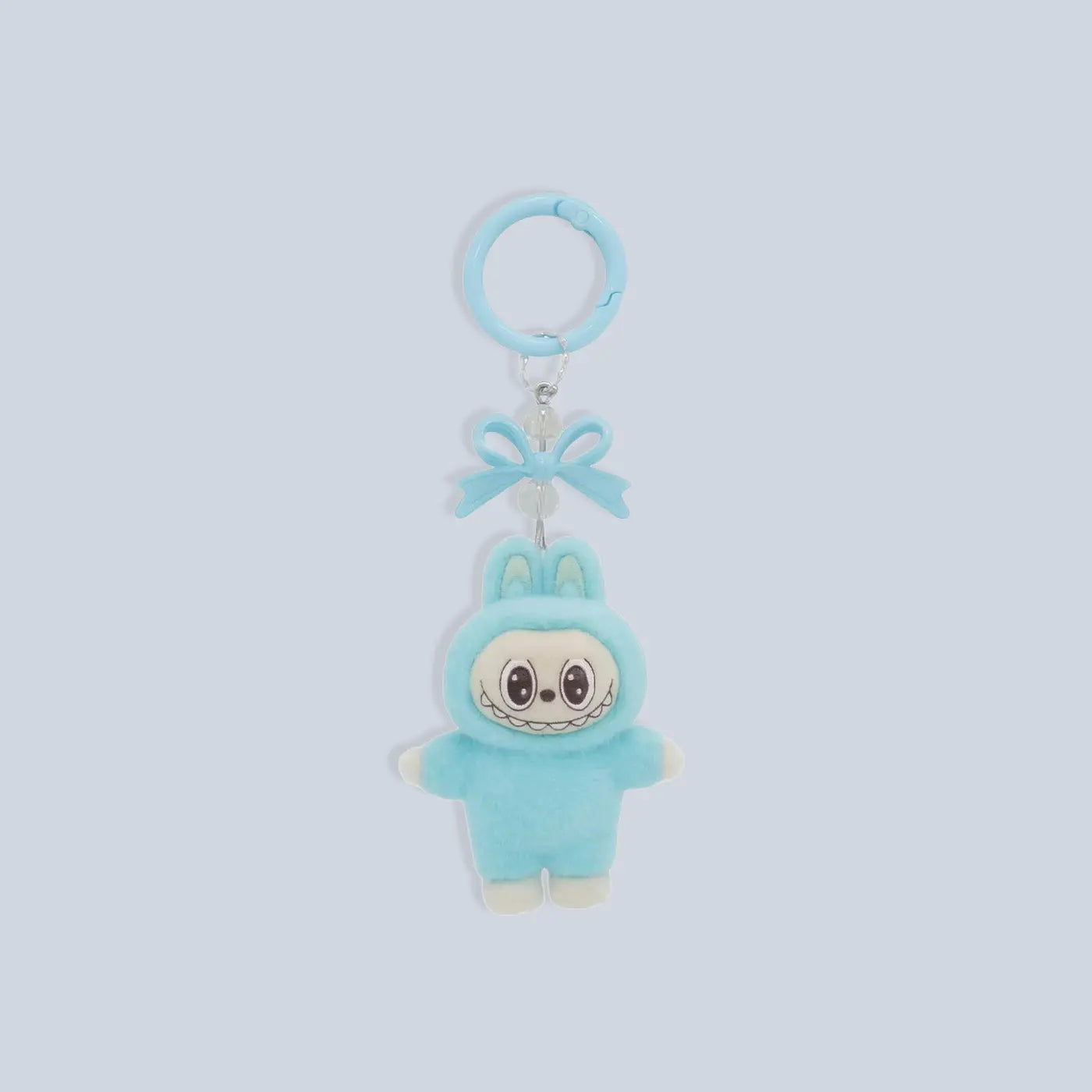Small Labubu The Monsters Keychain-Blue