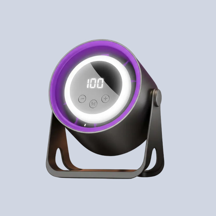 Powerful Wind force Desktop Fan-K6 Grey product photo