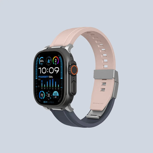 AmazingThing Apple Watch Strap 49 46 45 mm Titan Chrono- Pink Gray product photo