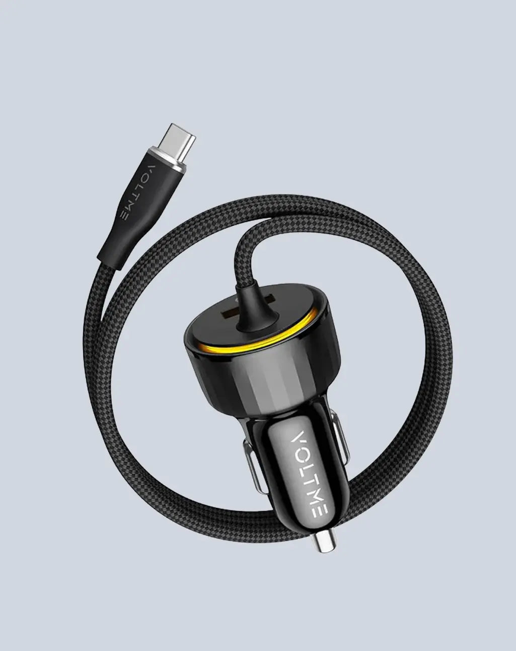 Voltme Cazo Series Car Charger Cazo 52 5W C-A with Magnetic Cable product photo