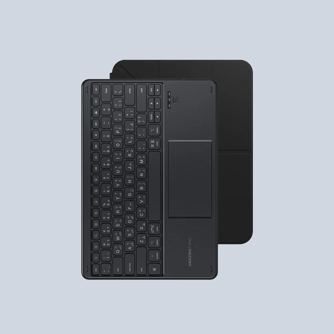AmazingThing Minimal Case English & Arabic Keyboard for iPad AIR M3 M2 13'' 2025
