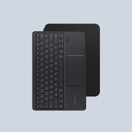AmazingThing Minimal Case English & Arabic Keyboard for iPad AIR M3 M2 13'' 2025