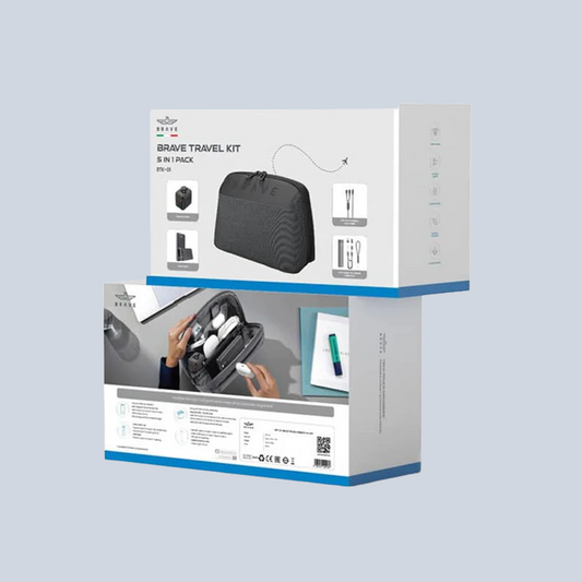 Brave Travel Kit 5-in-1 Tech Pouch Travel Accessories power bank product photo