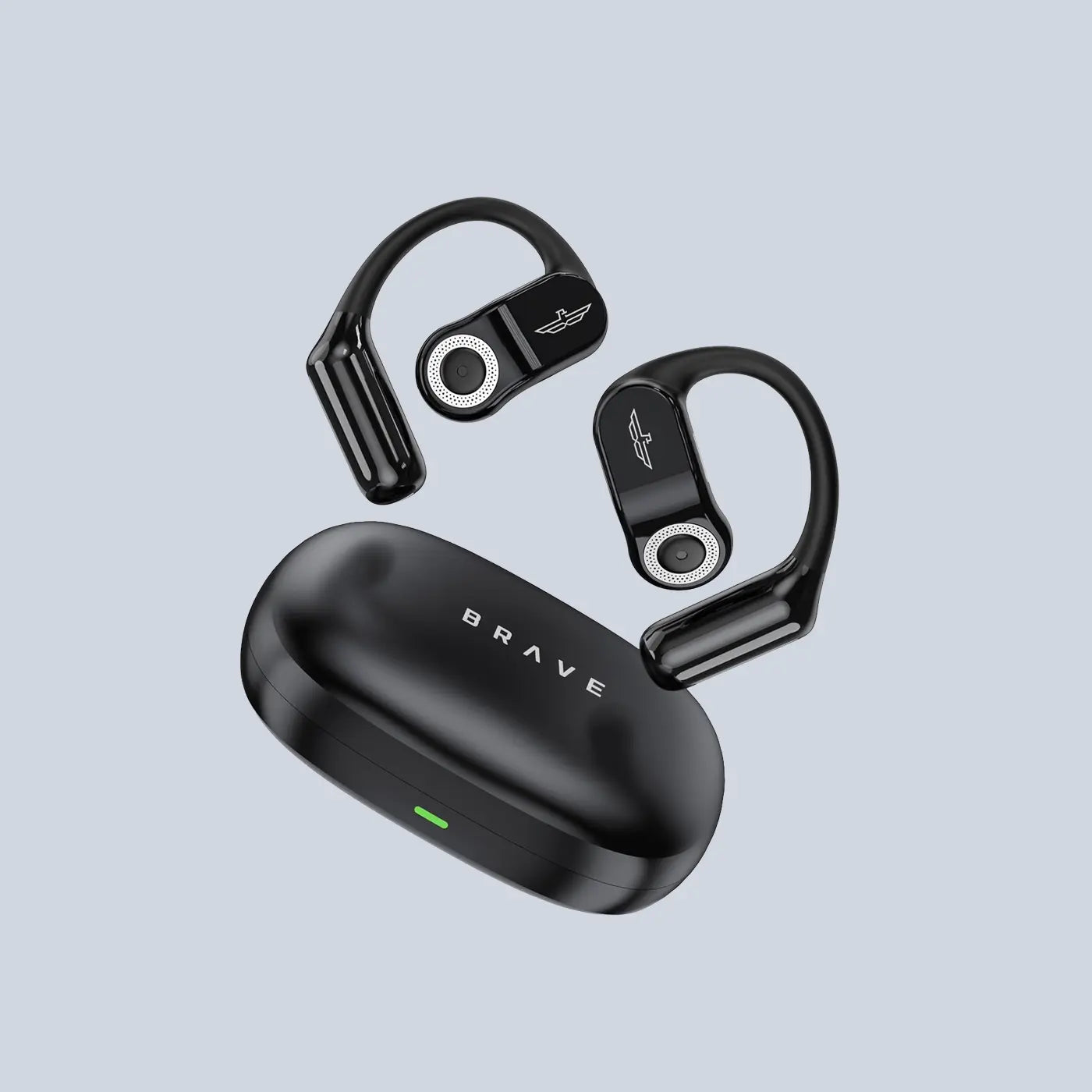 Brave Sport Fit 1 Open Ear TWS Earbuds - Black product photo