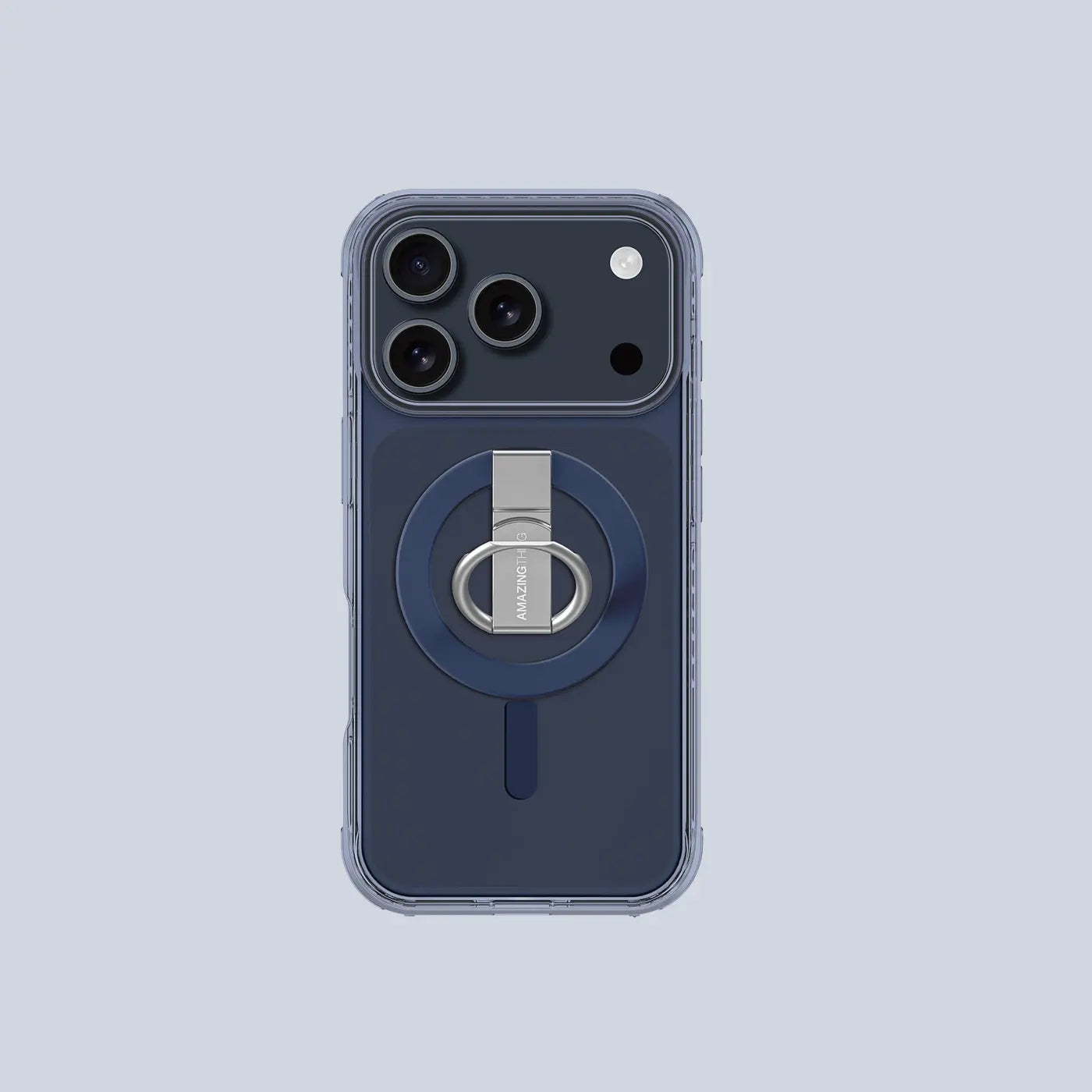 AmazingThing iPhone 17 Pro Titan Pro Grip Ring Set-Blue