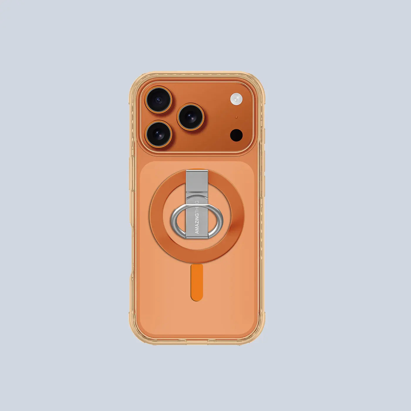 AmazingThing iPhone 17 Pro Titan Pro Grip Ring Set-Orange