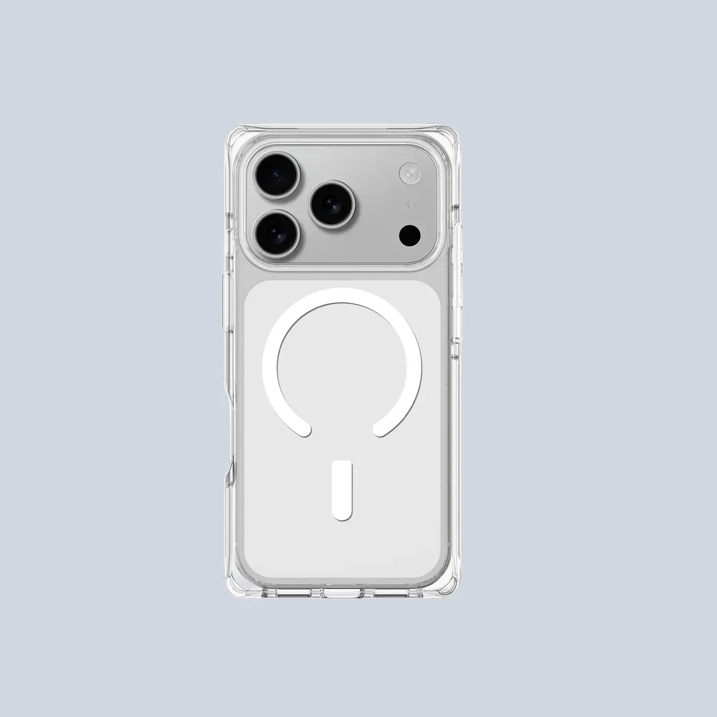 AmazingThing iPhone 17 Pro Omni Clean Aesthetics with Sharp Edges- Clear product photo