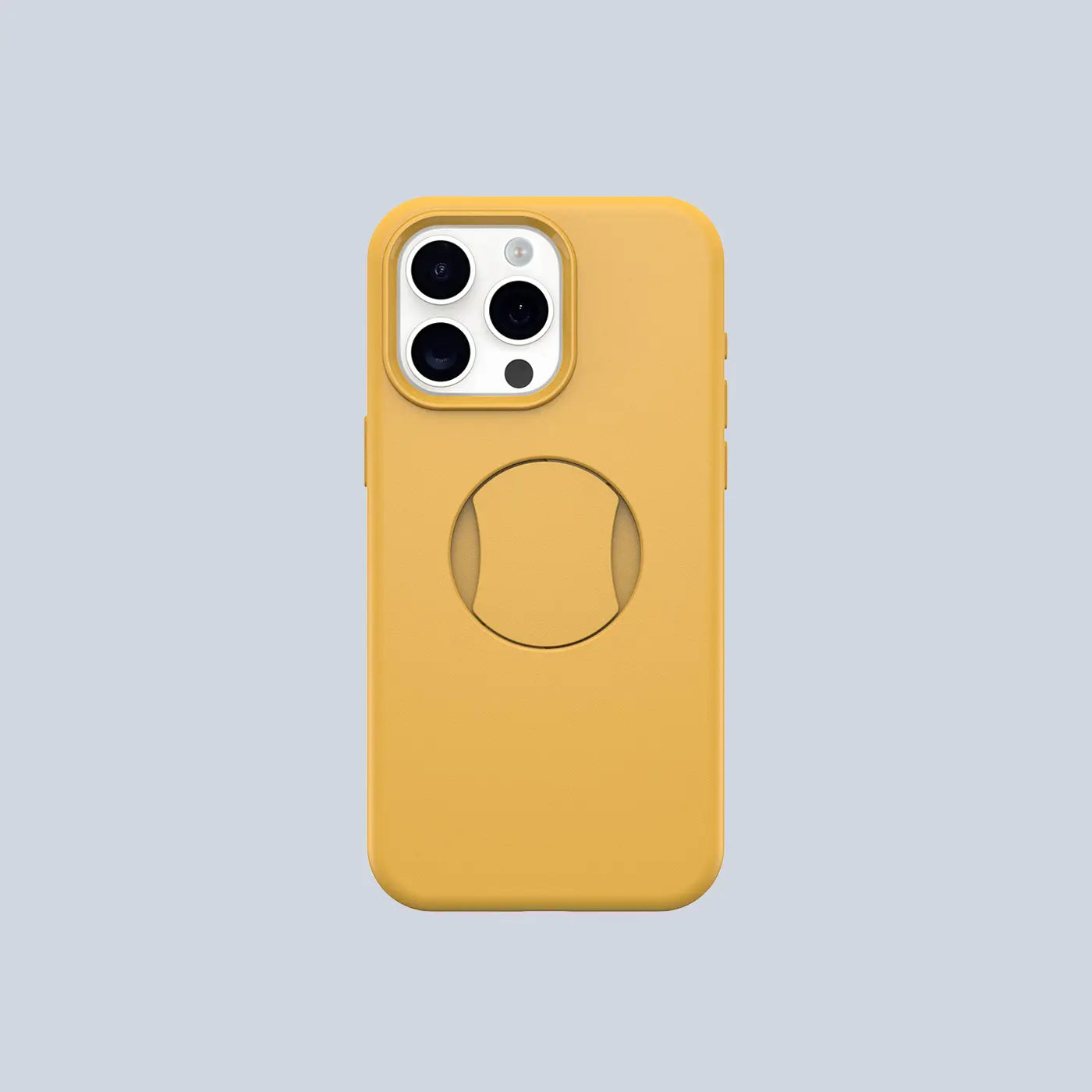 OtterBox iPhone 15 Pro Max OtterGrip Symmetry Case MagSafe Yellow product photo