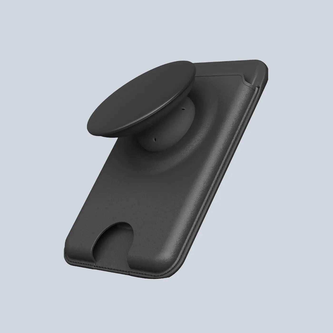 Sinjimoru M-Tap Tok Grip Wallet Black product photo