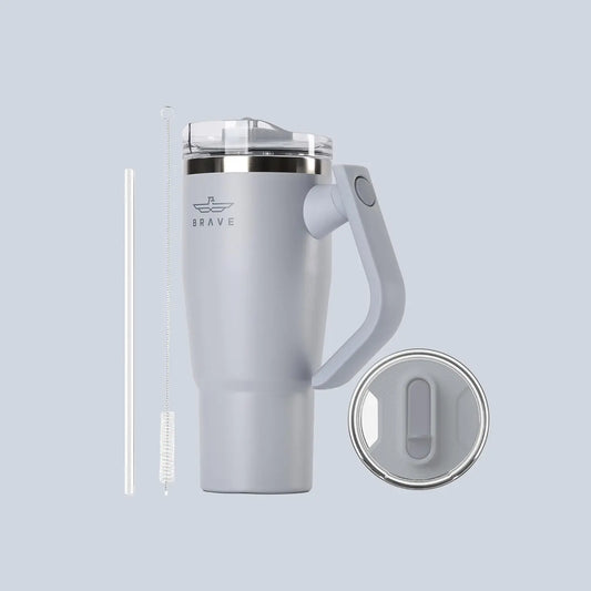 Brave Temp Guard Vacuum Insulated Travel Mug 950ml - Antique Lilac product photo